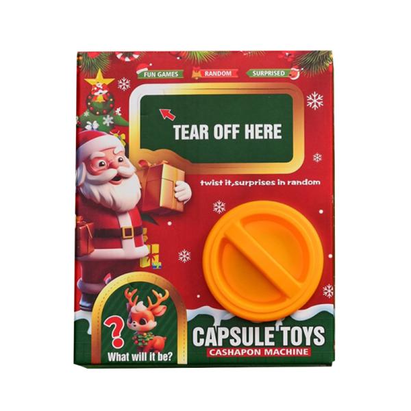 セール 即納 クリスマス カプセルトイ ガシャポン 人形付きカプセル 7