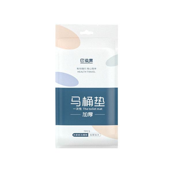 便座の汚れからお尻を清潔に守る、使い捨て便座シート10枚セットです。表面は木材パルプ紙、裏面は防水素材の2層構造で、肌触りも良く衛生的にお使い頂けます。裏面に固定用のテープが付いていますので、ご使用の際にズレや脱落する心配がありません。前面...