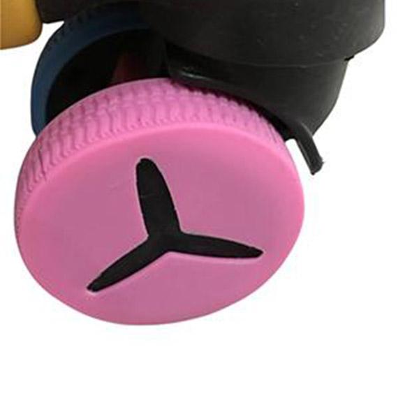 耐摩耗性・耐衝撃性に優れたシリコン製のキャスターカバーです。シリコン製で床をキズつけず移動時の騒音を低減してくれます。キャスターに取り付けることでスーツケースの車輪が長持ちします。空港・駅・ホテル等でも簡単に取り付け可能です。簡単に取り外せ...