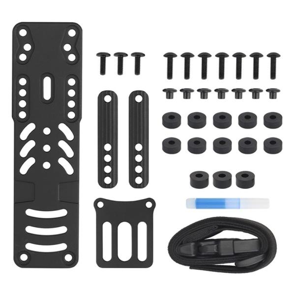 TNC RHPタイプ ホルスターアダプタ オリーブドラブ レプリカ WoSporT】TNCタイプ RHP モジュラーホルスターアダプター BK