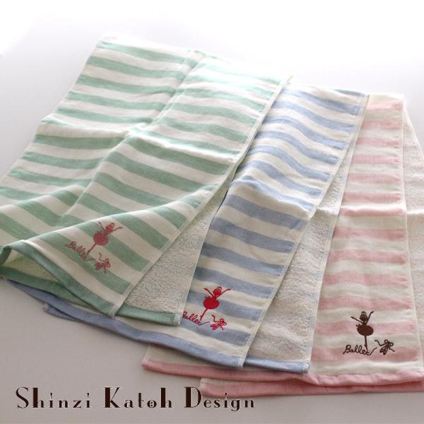 Shinzi Katoh シンジカトウ バレリーナイラスト バレエモチーフフェイスタオル ガーゼ 無撚糸タオル ミルリトン63 通販 Yahoo ショッピング