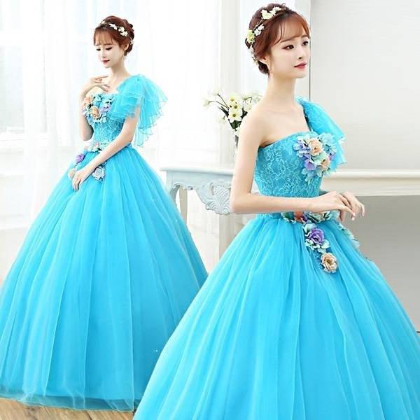 ウェディングドレス カラードレス ロング パーティードレス 大きいサイズ 結婚式 二次会 おしゃれ Pe7 弥勒庵 通販 Yahoo ショッピング