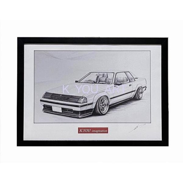 ・鉛筆画イラストレーター小松雄一氏が鉛筆だけで描くリアルな絵画になります。・日本の名車・旧車を繊細なタッチで描きあげ、見る人の心を動かします。・１作品に300時間を掛けることもある程、じっくり丁寧に仕上げますので、イラストと言うよりアート作...