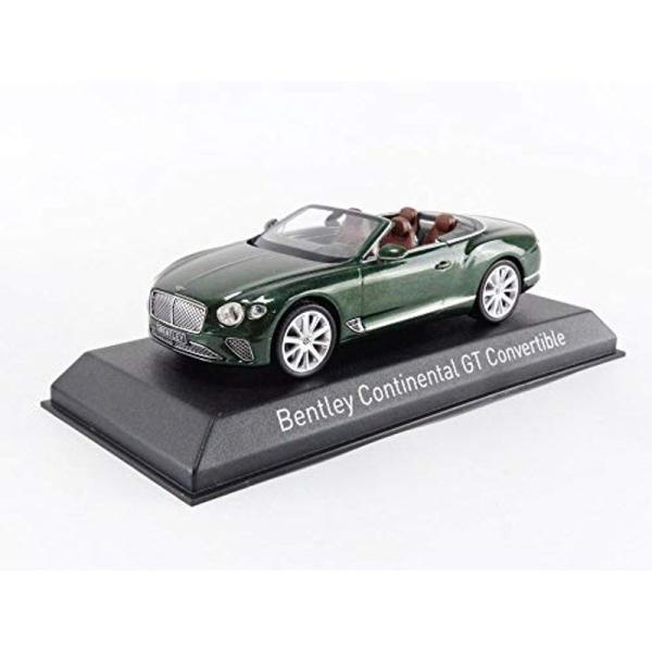 ノレブ 1/43 ベントレー コンチネンタル GT コンバーチブル 2019 メタリックダークグリーン