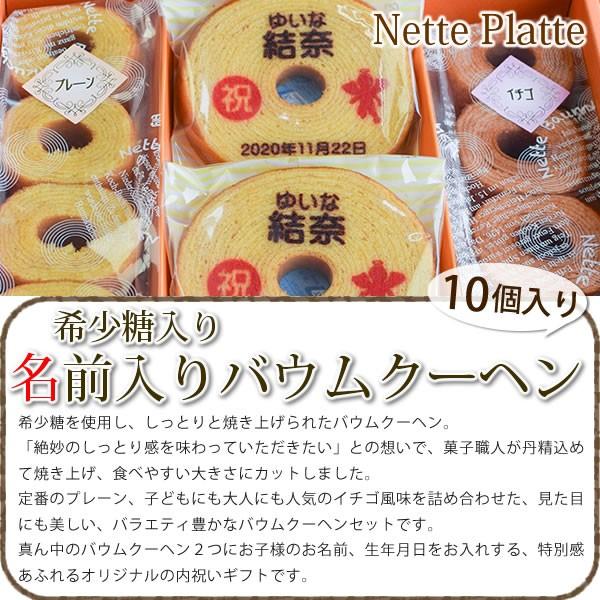 希少糖入り 名入れ バウムクーヘン 10個入り 出産内祝い 内祝い 節句祝い 甘い幸せをおすそわけ 名前入り バームクーヘン 洋菓子 Buyee Buyee Japanese Proxy Service Buy From Japan Bot Online