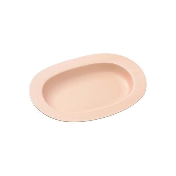 エッセンス オーバル パスタプレート ピンク