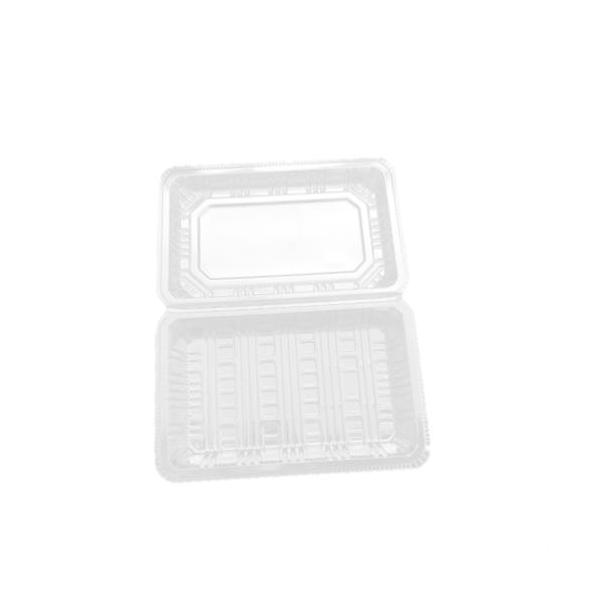 【外寸】１９２×１２３×３０／１５mm(幅×奥行×本体の高さ／フタの高さ）【素材】二軸延伸ポリスチレン 【入数】１００枚【メーカー】（株）北原産業