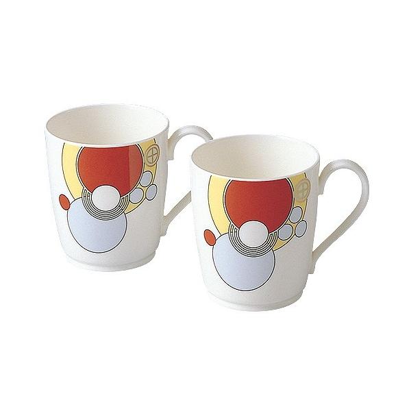 ノリタケ＜Noritake＞フランク・ロイド・ライト インペリアル キャバレー マグカップペアセット