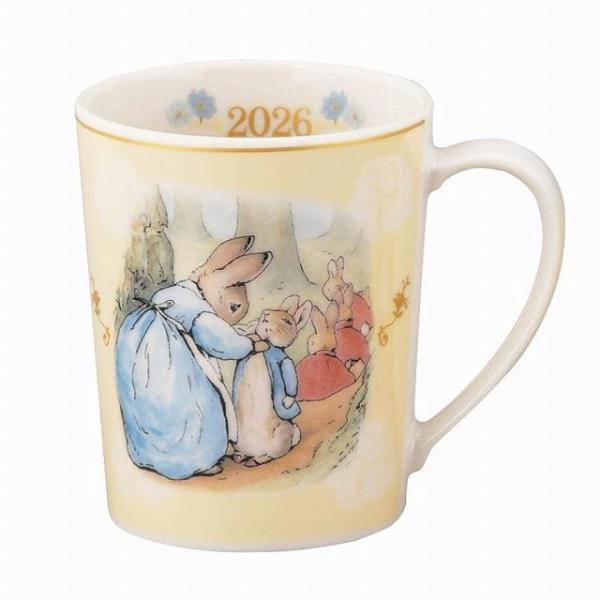 2026年 ピーターラビット PETER RABBIT イヤーズ マグカップ 化粧箱入 限定生産品