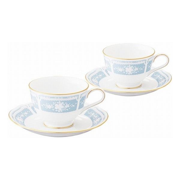 ノリタケ＜Noritake＞レースウッドゴールドティー・コーヒー碗皿ペアーセット