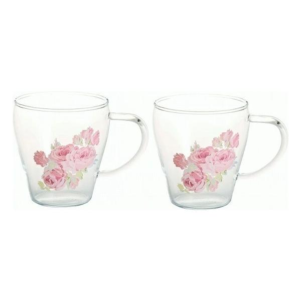 LAURA ASHLEY - ローラアシュレイ ガラス皿&amp;グラス セット LAURA ASHLEY ローラアシュレイ クチュールローズ 耐熱ガラス