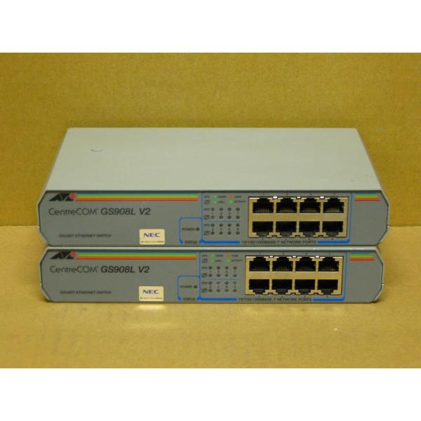 ▽Allied Telesis CentreCOM GS908L V2 8ポート ギガビットスイッチ 2