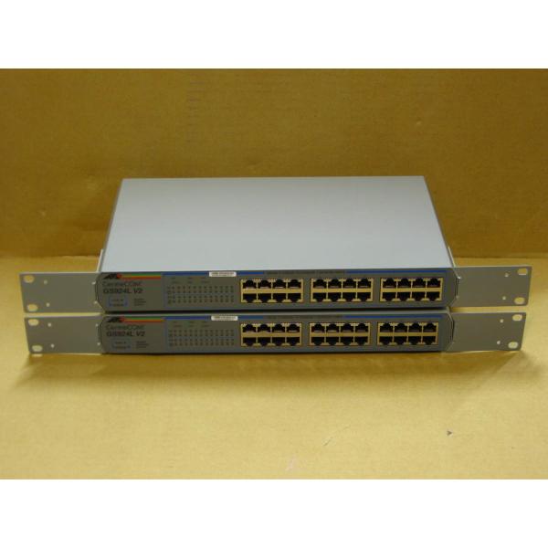 ▽Allied Telesis CentreCOM GS924L V2 24ポート ギガビット