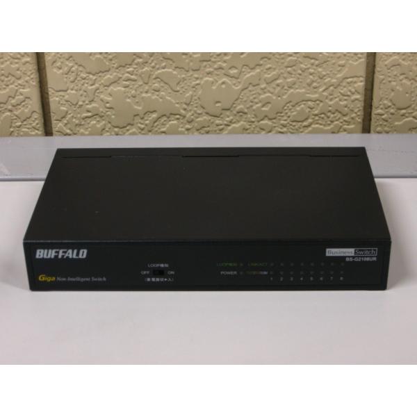 BUFFALO スイッチングハブ BS-G2108UR-TP 1台　新品未開封 BUFFALO スイッチングハブ BS-G2108UR-TP 1台 新品 - メルカリ