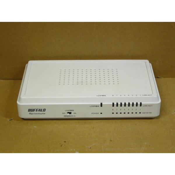 ▽BUFFALO LSW4-GT-8NP/WH 8ポート ギガビットスイッチングハブ ▽BUFFALO LSW4-GT-8NP/WH 8ポート ギガビットスイッチングハブ