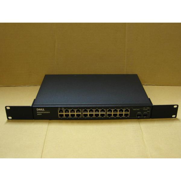 ▽DELL PowerConnect 2824 24ポート ギガビットスイッチ 中古 デル