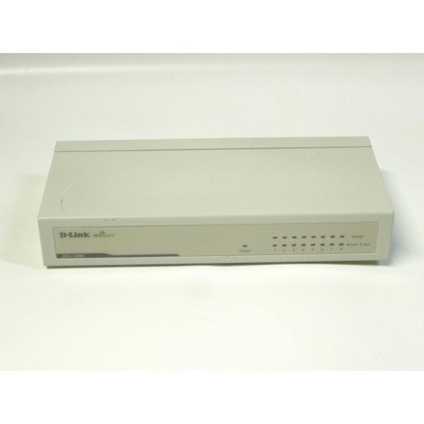 ▽D-Link DGS-1008I 8ポート ギガビットスイッチ 中古 10/100/1000BASE