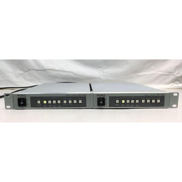 ◇FOR.A MV-40F マルチビューワ4画面分割表示装置 2台セット