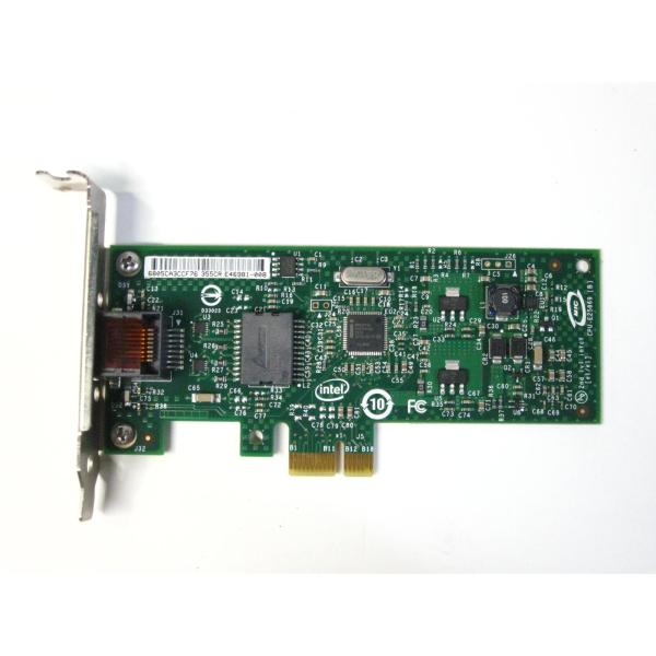 インテル製 GIGABIT CT DASKTOP ADAPTER 　ギガビットLANカード　PCI-EX接続 中古　です。型番：E46981-008 CPU-E98152(B)動作に問題が無いことを確認済みです。カードのみです、付属品はあり...