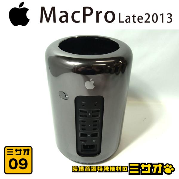 ★Mac Pro Late 2013・2.7GHz 12コア XeonE5/メモリ 64GB/SSD 1TB/FirePro D700/macOS Monterey 12.7/A1481［09］