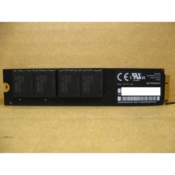 ▽SAMSUNG MZ-CPA2560/0A1 256GB apple純正SSD 655-1665C 中古