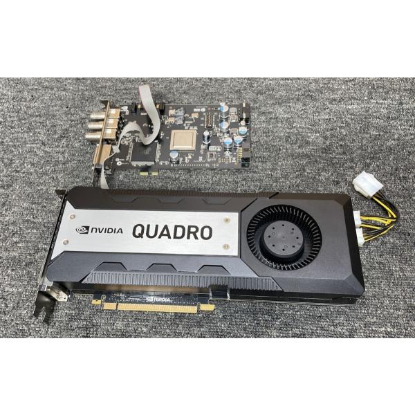 PNY VCQK6000-T /nVidia Quadro K6000 と SDI出力ボード セット