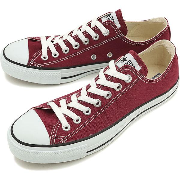 コンバース キャンバス オールスター ローカット CONVERSE マルーン 32163522 正規取扱店