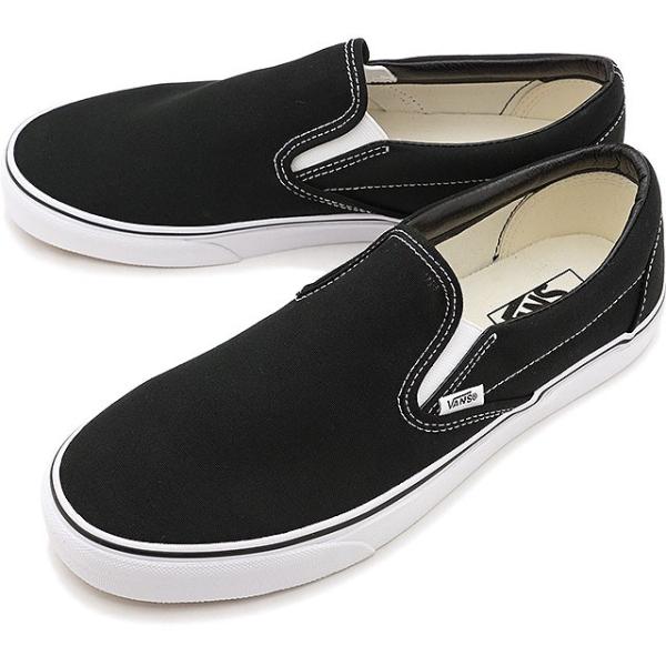 oY VANS Xb| NVbN XbvI CLASSIC SLIP-ON Y fB[X @Y Xj[J[ BLACK ubNn VN000EYEBLK SS19 K戵X