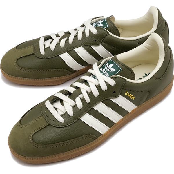アディダス オリジナルス adidas Originals スニーカー サンバ OG JR0890 FW25 SAMBA OG 靴 シューズ ミディアムダークカーキ オフホワイト ガム 正規取扱店