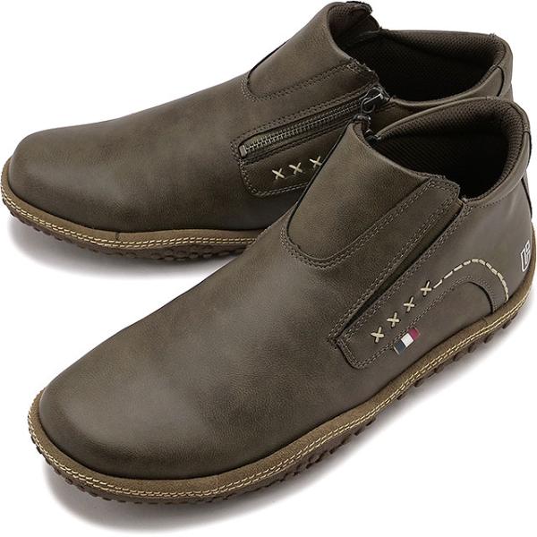 コンカラー シューズ conqueror shoes メンズ スニーカー フォギーウォーターテックス 23FW-FO02 FOGGY WATER-TEX 防水 スリッポン CHACOAL-GRAY 正規取扱店
