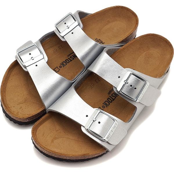 ビルケンシュトック　シルバーシューズ BIRKENSTOCK ビルケンシュトック キッズ ARIZONA アリゾナ