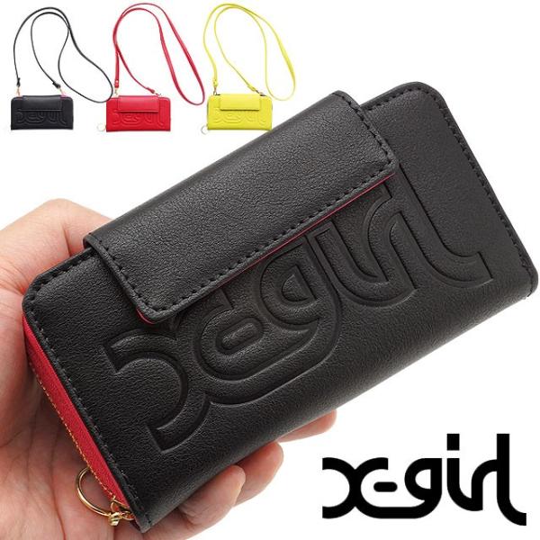 X Girl エックスガール スマホケース Logo Embossed Flip Case ロゴ エンボス フリップケース 手帳型ケース Fw17 Buyee Buyee 日本の通販商品 オークションの代理入札 代理購入