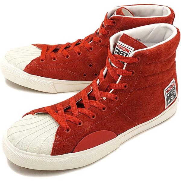 Vision Street Wear ヴィジョン ストリートウェア メンズ スニーカー Suede Hi ビジョン スケートシューズ スエード ハイカット ゴールド レッド Vsw 7351 Buyee Buyee 日本の通販商品 オークションの代理入札 代理購入