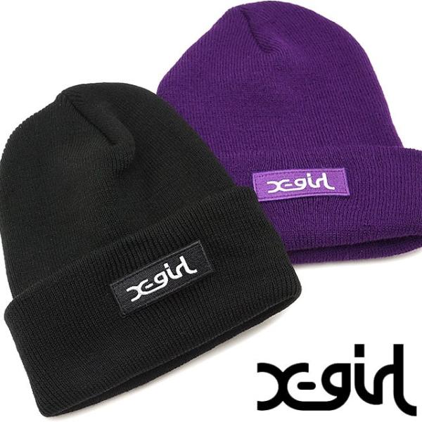 エックスガール X Girl ボア ロゴ ニットキャップ Box Logo Kint Cap 帽子 Fw18メール便対応 ミスチーフ Paypayモール店 通販 Paypayモール