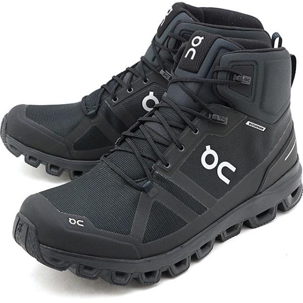 美品　On cloud スニーカー　23cm ブラック　防水 On スニーカー ON/オン CLOUD 5 WATERPROOF/ クラウド