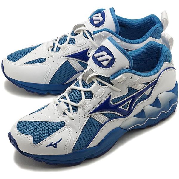 Mizuno Wave Rider ブルー スニーカー 25.5センチ Mizuno Wave Rider ブルー スニーカー 25.5センチ ウェーブ