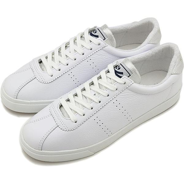 SUPERGA スペルガ スニーカー ラメ レザーコンビ 2843-COMFLEALAMEW  