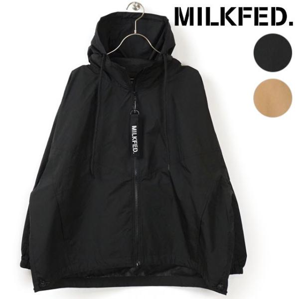 お値下げです　MILKFED.　ビッグフーデッドジップアップジャケット MILKFED. - お値下げです MILKFED. ビッグフーデッドジップアップ