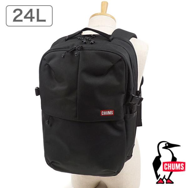 CHUMS チャムス SLCワークデイパック CH60-3187 ブラック CHUMS（チャムス） リュック SLC ワーク デイパック 24L SLC Work Day