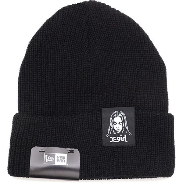 X-girl（エックスガール） ニューエラ NEWERA ニット帽 ソフトカフ