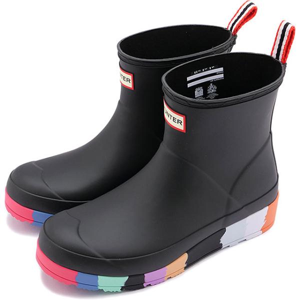 ハンター HUNTER プレイショート ストライプソールブーツ