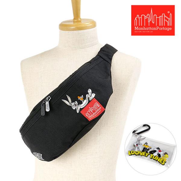 新品タグ付き　マンハッタンポーテージ ボディバッグ ルーニーテューンズ マンハッタンポーテージ ウエストバッグ Manhattan Portage