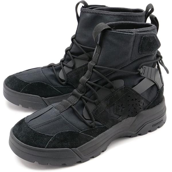 コンバース CONVERSE スニーカー QAK CP ゴアテックス HI F CE. 34201280 SS23 QAK CP GORE-TEX HI F CE. メンズ・レディース アウトドアブーツ ブラック