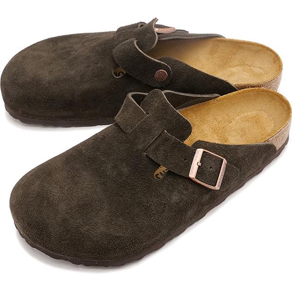 ビルケンシュトック BIRKENSTOCK サンダル ボストン ベロア 60901 1027460 BOSTON BS VL ドイツ製 健康サンダル MOCCA | SUEDE-LEATHER 正規取扱店