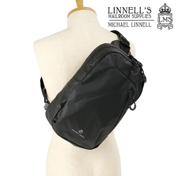 マイケルリンネル MICHAEL LINNELL ボディバッグ MLAC-30 SS24 8L BODYBAG メンズ・レディース 鞄 ワンショルダー スリングバッグ Black 正規取扱店