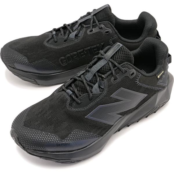 ニューバランス NEWBALANCE スニーカー ダイナソフト ナイトレル ゴアテックス MTNTRGB6 SS25 DynaSoft Nitrel v6 GTX GORE-TEX 4Eワイズ BLACK 正規取扱店