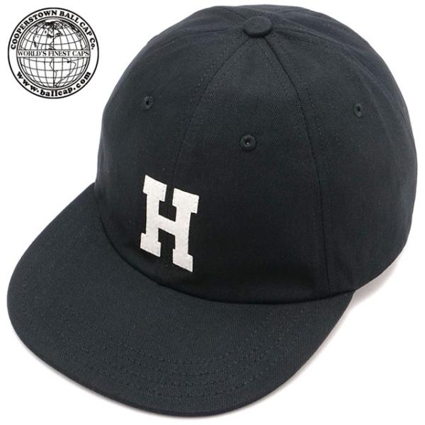 クーパーズタウンボールキャップ COOPERSTOWN BALLCAP キャップ ハリウッド・スターズ 1938年モデル HWDP38 SS25 帽子 MADE IN USA BLACK 正規取扱店