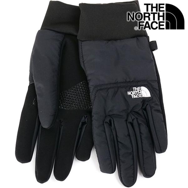 ザ・ノース・フェイス THE NORTH FACE ヌプシイーチップグローブ NN62520-K FW25 Nuptse Etip Glove 手袋 スマホ対応 フリースグローブ ブラック  正規取扱店