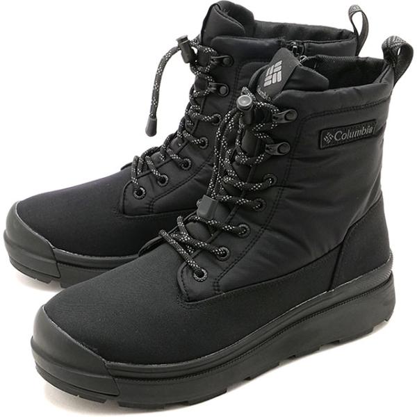 コロンビア Columbia ブーツ サップランド フォー ウォータープルーフ オムニヒートインフィニティ YU9626-010 FW25 SAPLAND IV WP Black 正規取扱店