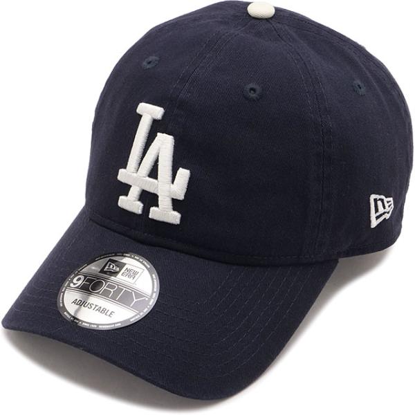 ニューエラ キャップ NEW ERA CAP ロサンゼルス・ドジャース 14744835 SS26 9FORTY UNSTRUCTURED LOSDOD メンズ・レディース 帽子 MLB ネイビー 正規取扱店